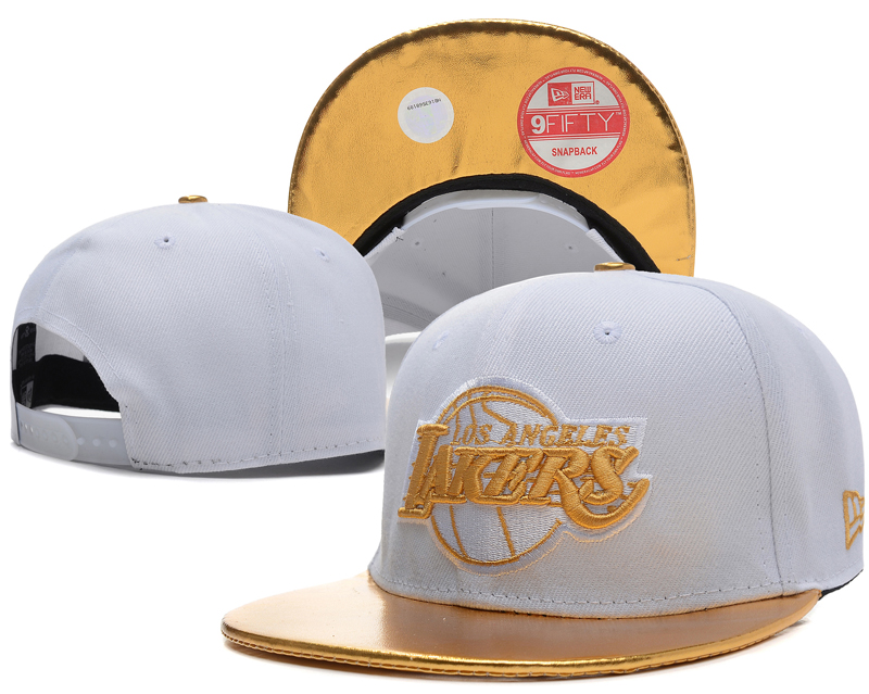 NBA Los Angeles Lakers NE Snapback Hat #120